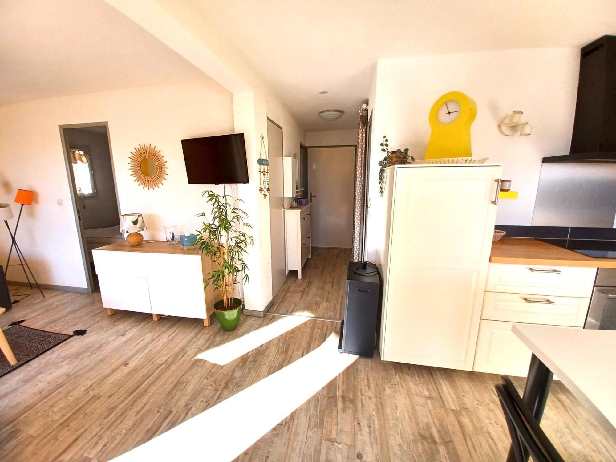 Plain-Pied Jardin 6 Personnes Clim Vue Mer Parking Wifi Terrasse Piscine Dans La Residence Saint-Pierre-la-Mer  Exteriér fotografie