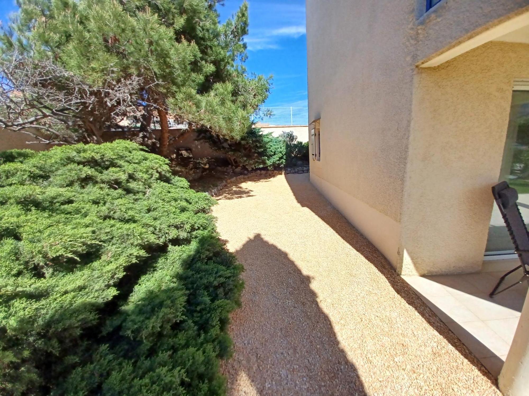 Plain-Pied Jardin 6 Personnes Clim Vue Mer Parking Wifi Terrasse Piscine Dans La Residence Saint-Pierre-la-Mer  Exteriér fotografie
